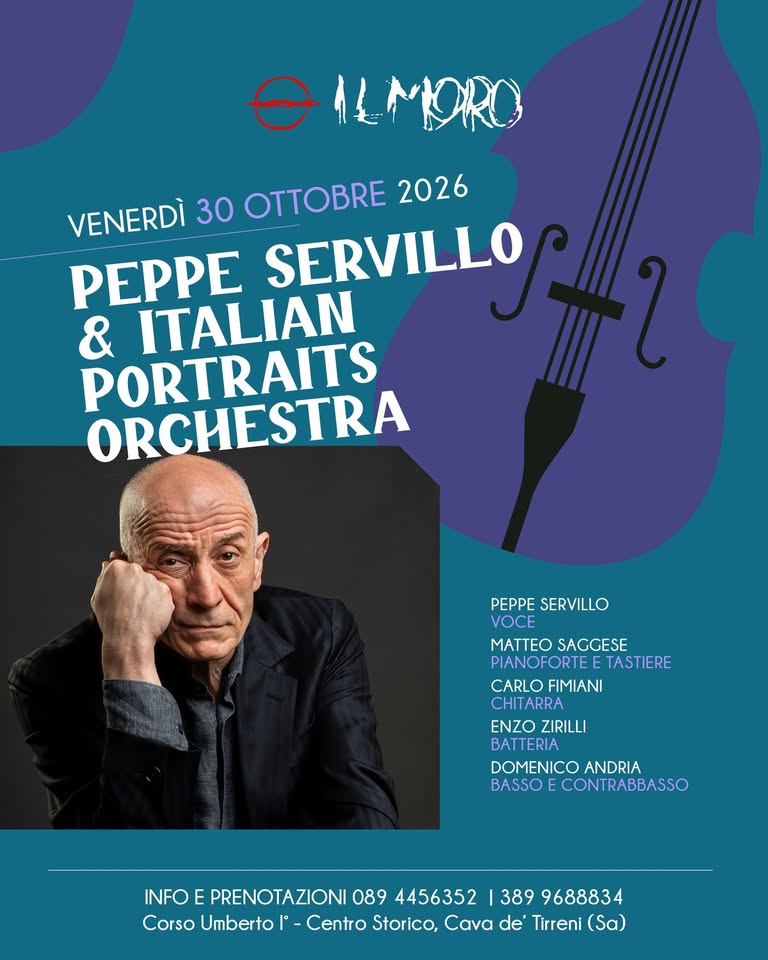 PEPPE SERVILLO 30 OTTOBRE IL MORO